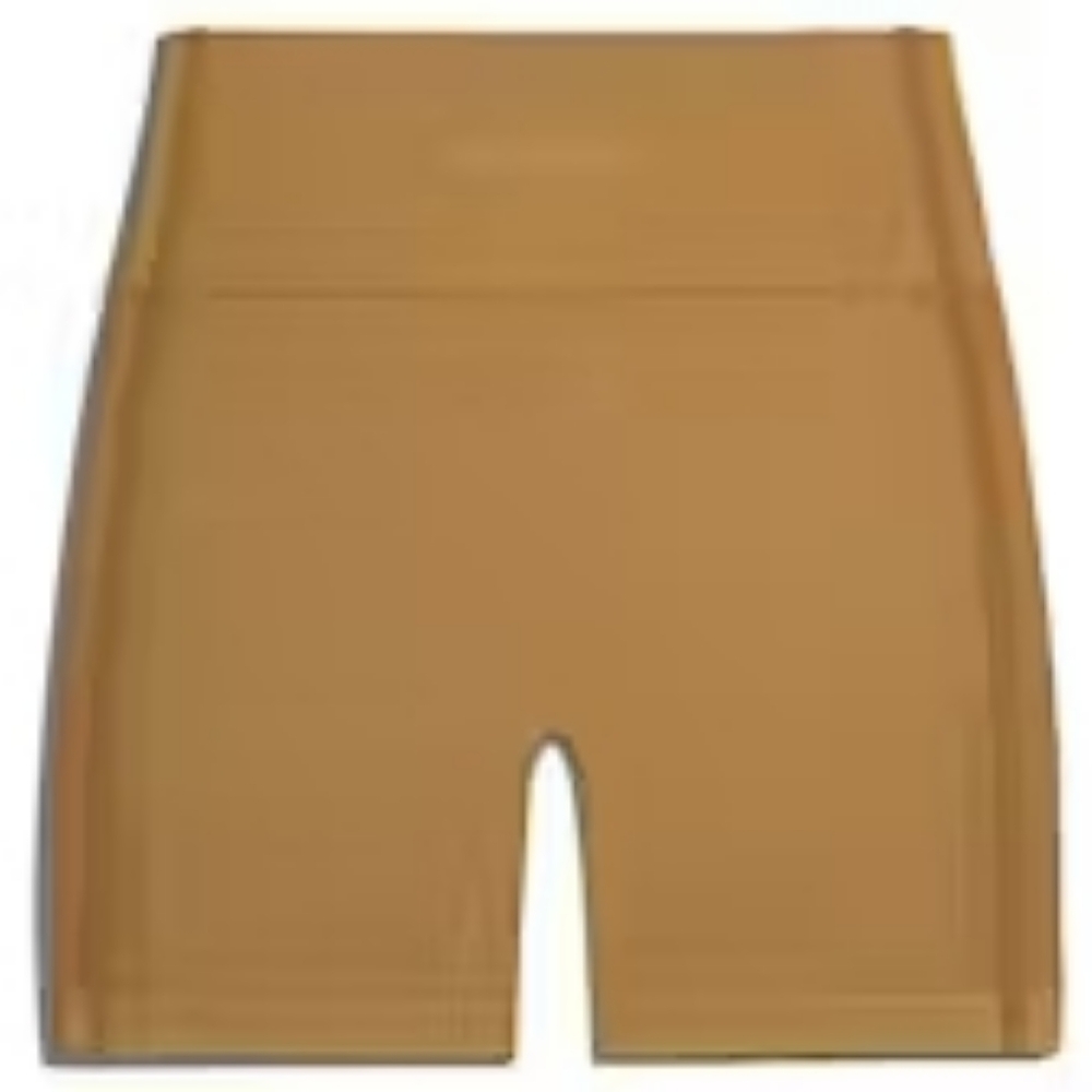 Adidas IVY PARK High Waisted Camel Bike Shorts - Picture 2 of 5